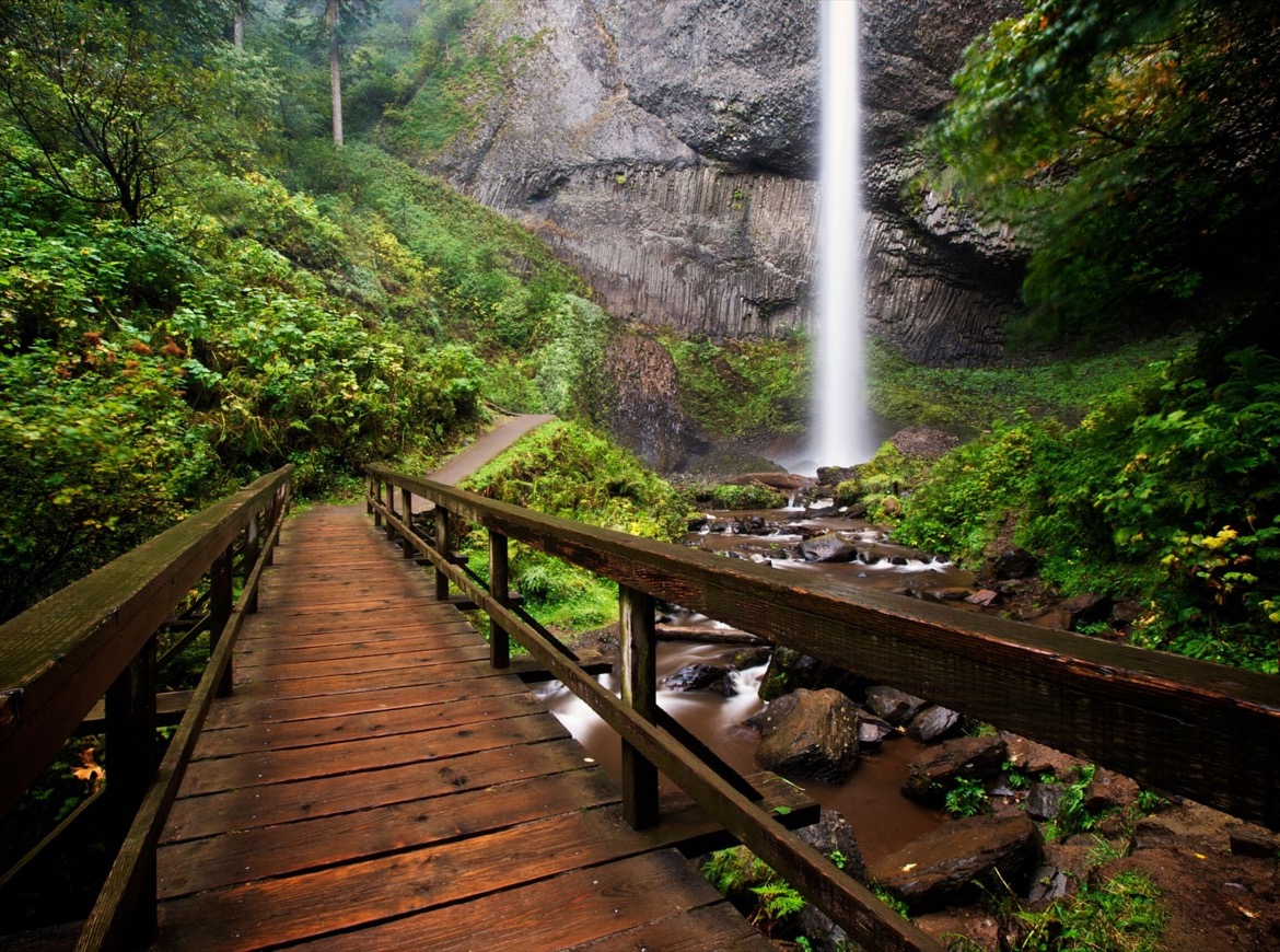 Latourell Falls in Oregon