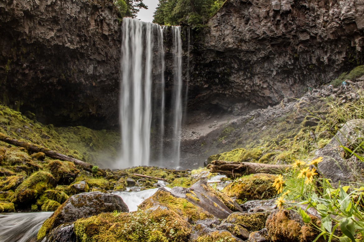 Tamanawas Falls in Oregon