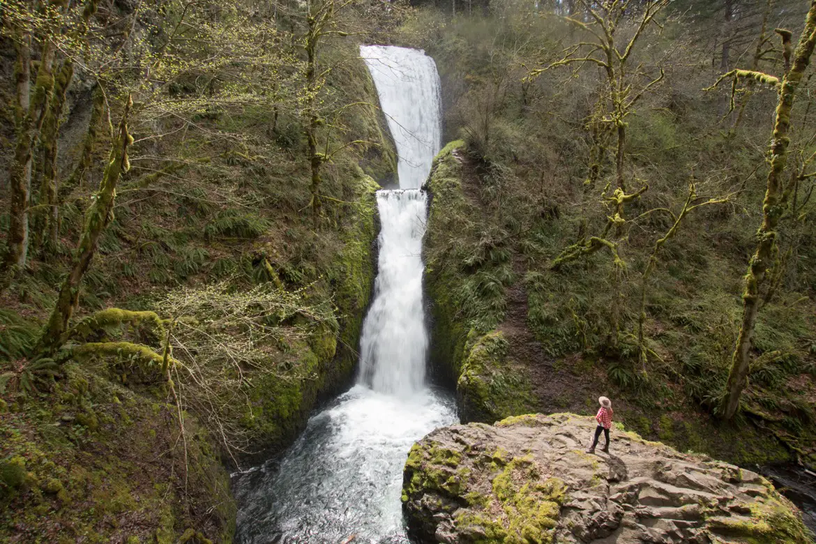 Bridal Veil Falls in Oregon